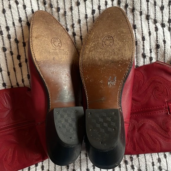 Red Durango Cowboy Western Boots, Size 9 - Picture 2 of 4